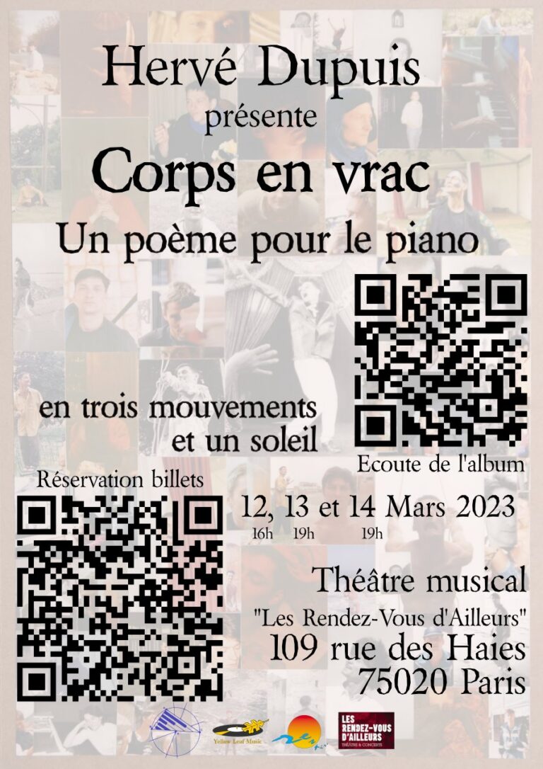 Affiche du spectacle Corps en vrac
