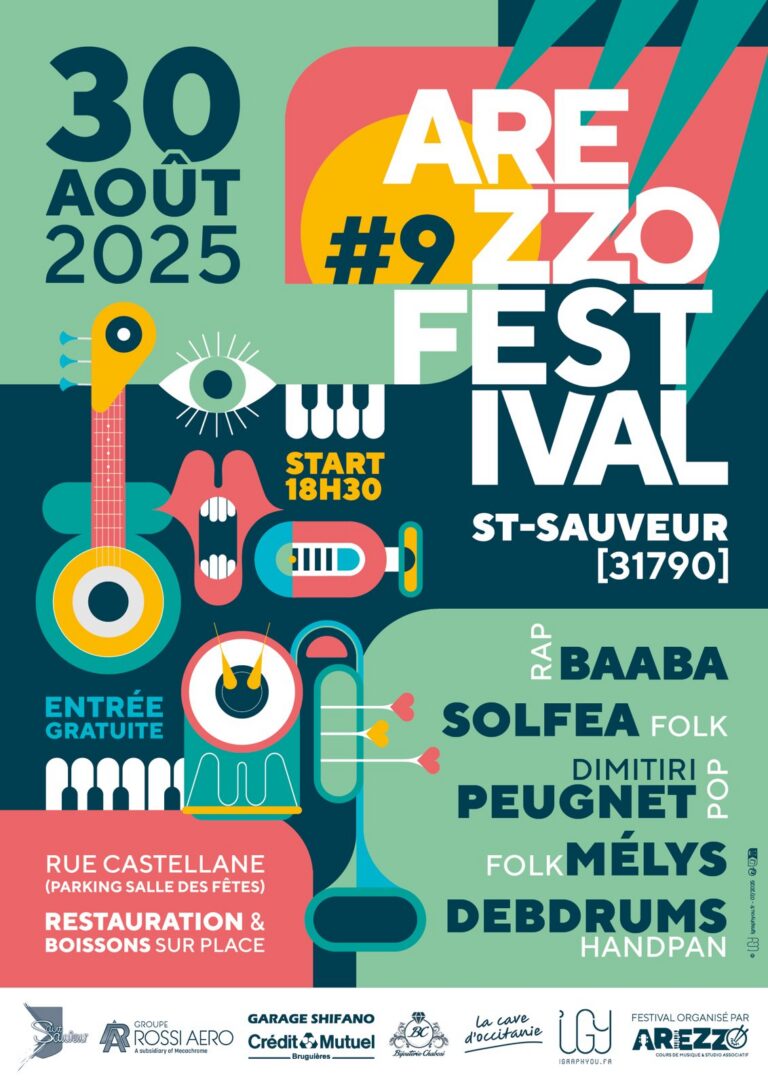 Affiche du festival Arezzo 2025